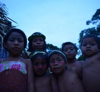 Crianças Kanamari, Vale do Javari